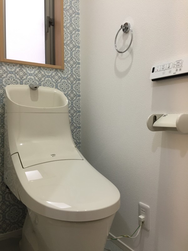 堺市北区　リフォーム　リノベーション　トイレ
