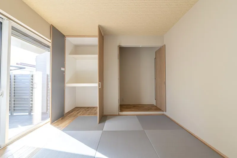 堺市注文住宅　新築・建替え　和室収納