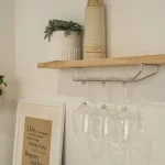堺市注文住宅　新築・建替え　キッチンワイングラスホルダー