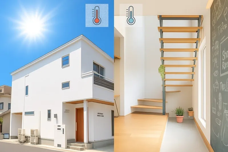 堺市注文住宅　新築・建替え　酷暑のMR