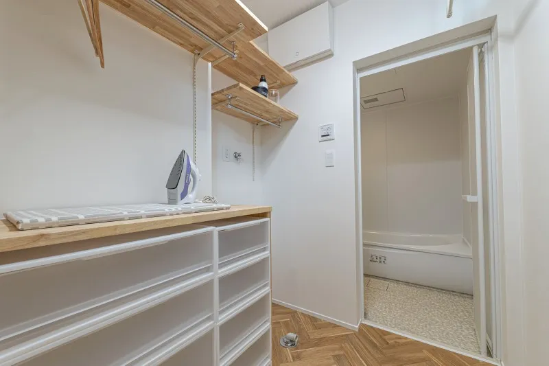 堺市注文住宅　新築・建替え　脱衣