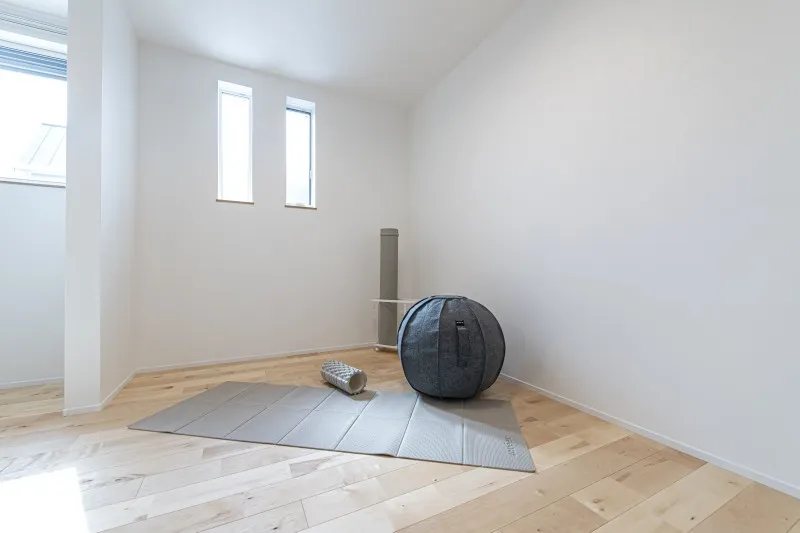 堺市注文住宅　新築・建替え　寝室・トレーニングルーム