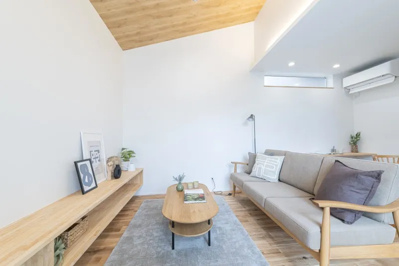 堺市注文住宅　新築・建替え　勾配天井