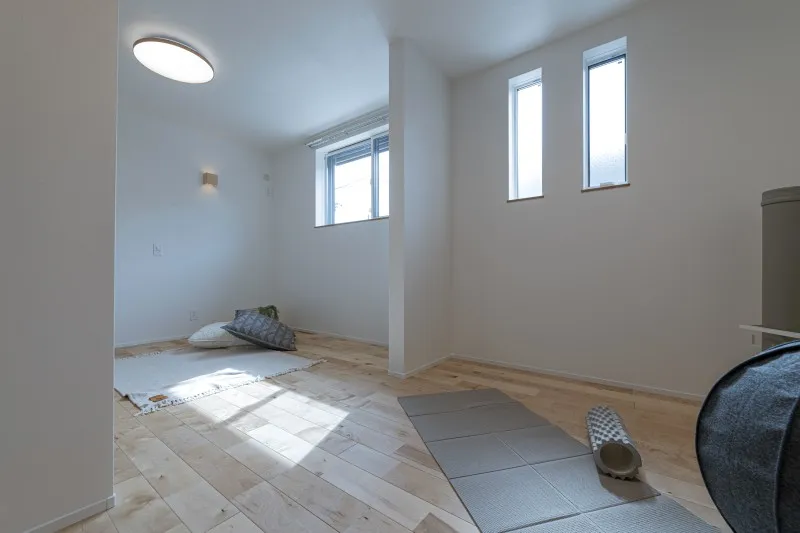 堺市注文住宅　新築・建替え　寝室・トレーニングルーム