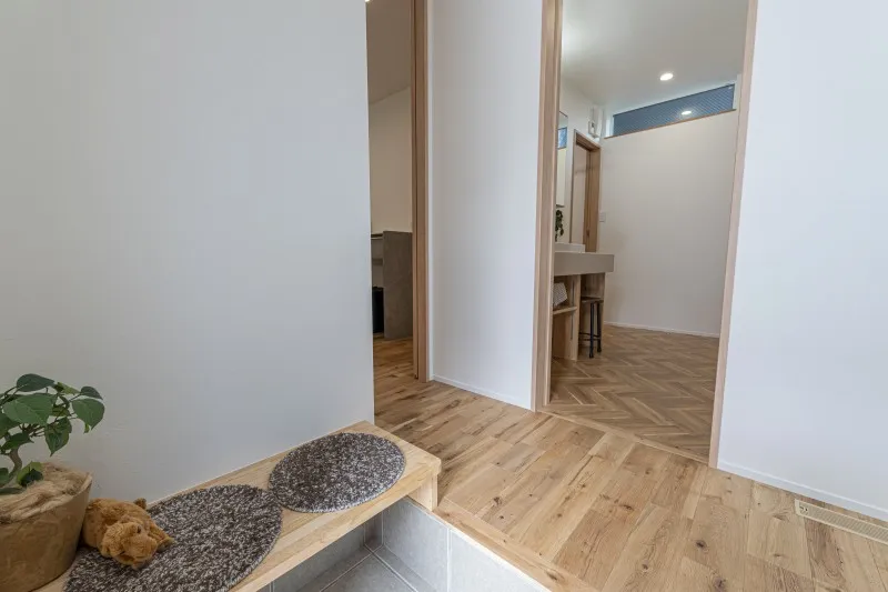 堺市注文住宅　新築・建替え　玄関