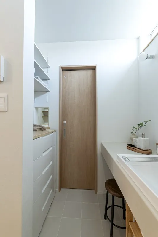 堺市注文住宅　新築・建替え　洗面