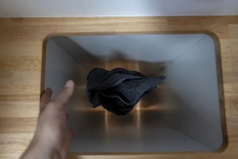 堺市注文住宅　新築・建替え　ランドリーシューター