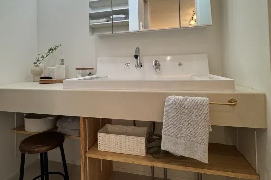 堺市注文住宅　新築・建替え　洗面