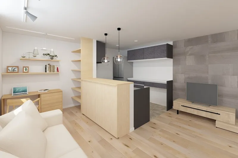 第97回 完成見学会 Living-Kitchen